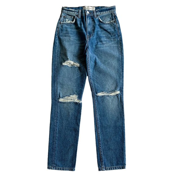 Reformation Denim - Reformation ""Julia"" Crop High Cigarette Jeans